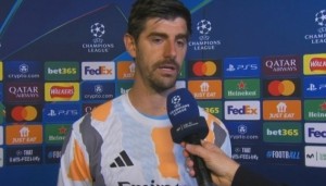 尽力了库尔图瓦：没想到任意球弧线如此夸张 0-3翻盘是可能的